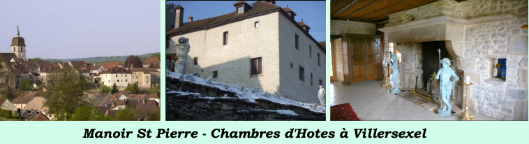 Chambres d'H&ocirc;tes &agrave; Villersexel